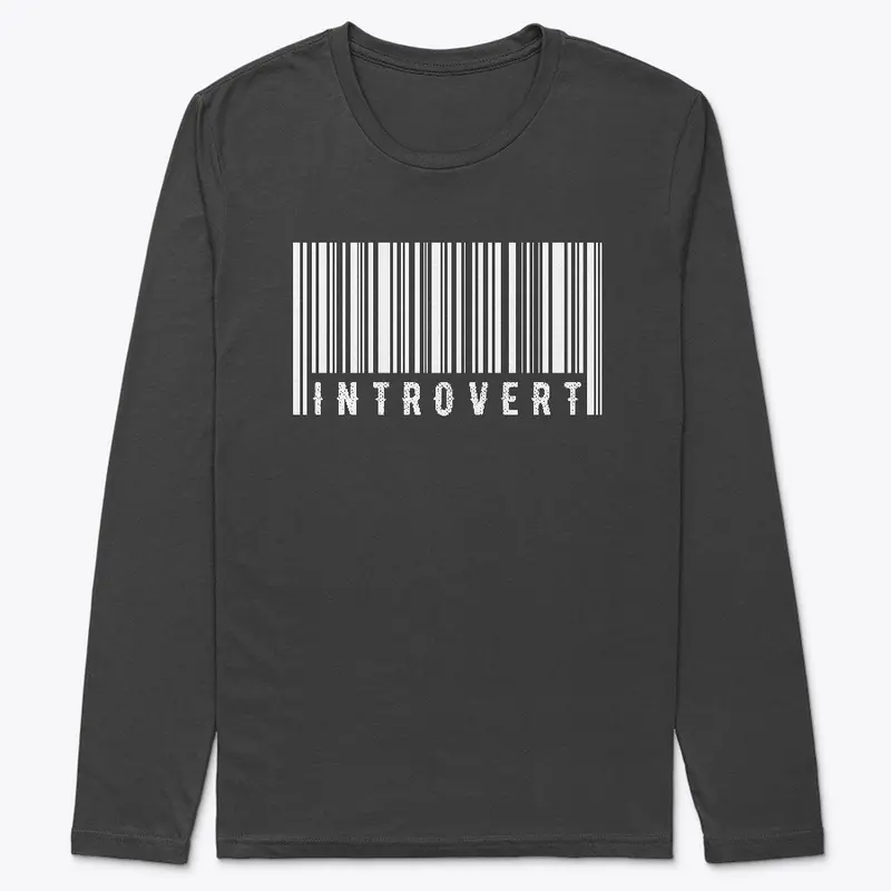 Introvert Funny Barcode